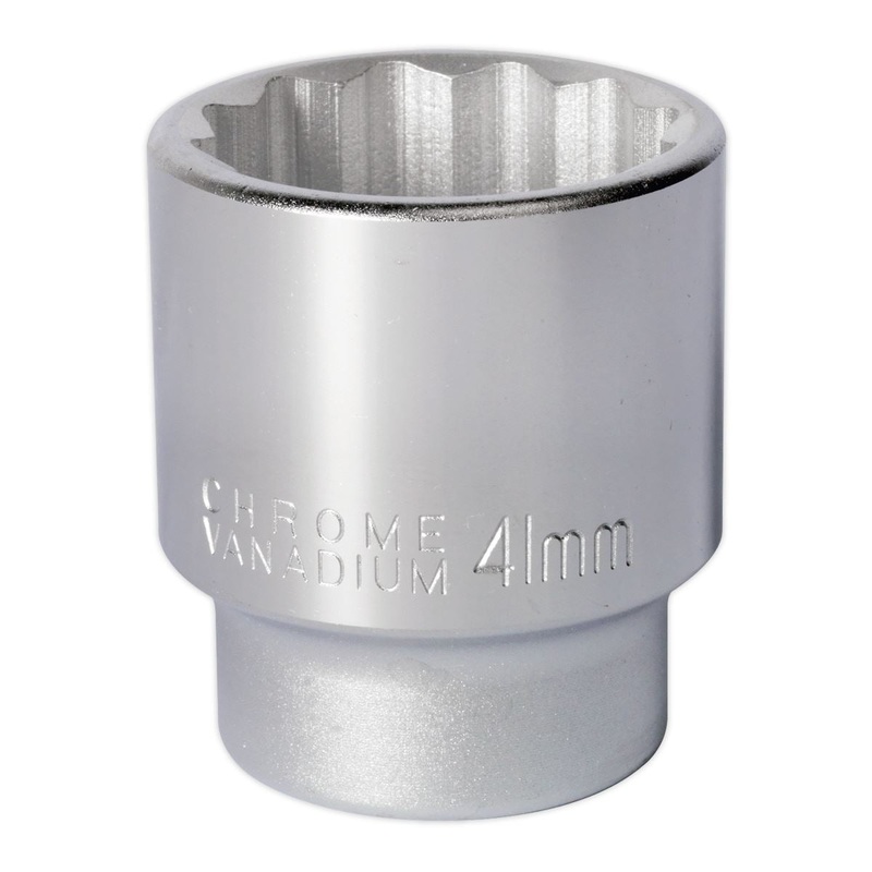 Sealey Premier WallDrive Socket 41mm 3/4"Sq Drive