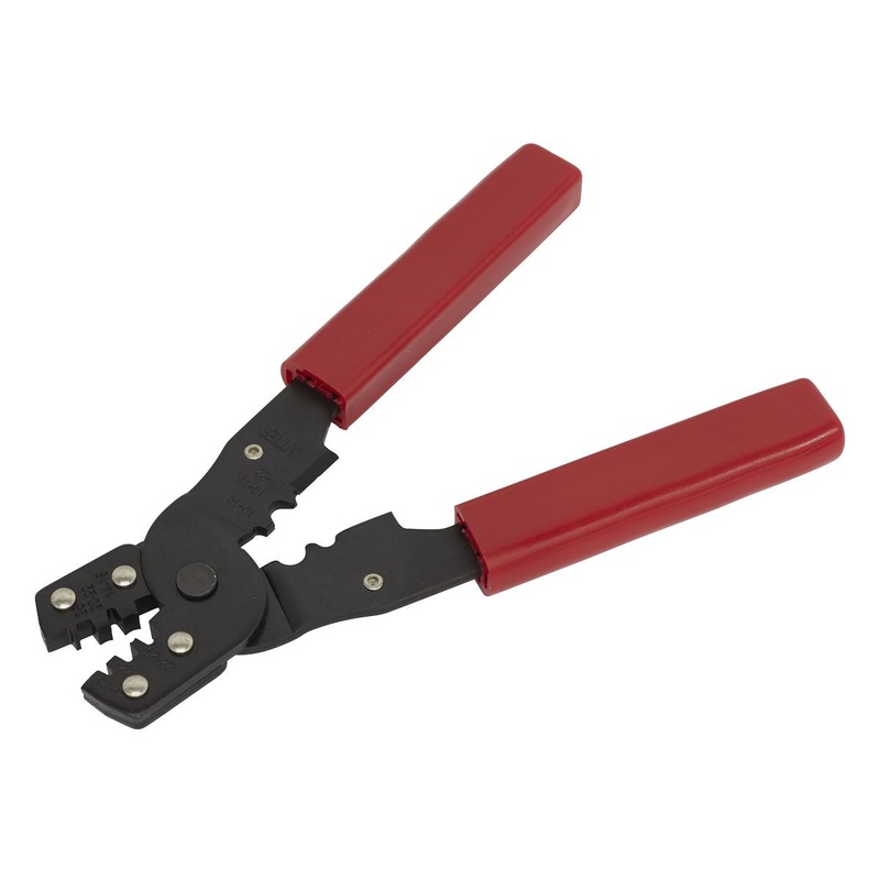 Sealey Non-Ratcheting Crimping Tool Insulated/Non-Insulated Terminals