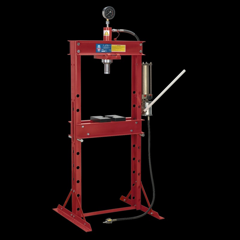 Sealey Air/Hydraulic Floor Type Press 20 Tonne