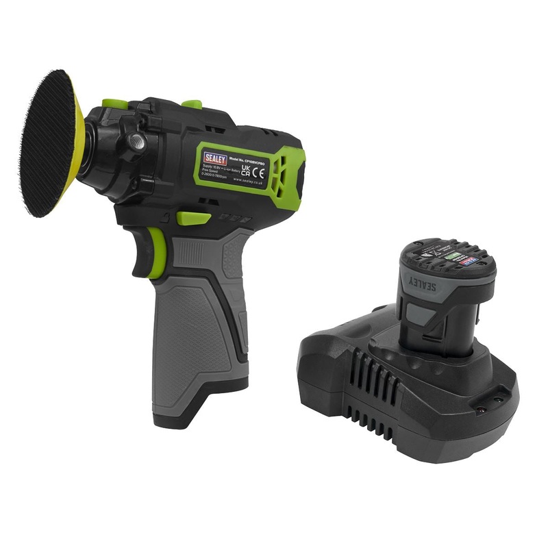 Sealey Cordless Polisher 75mm 10.8V 2Ah SV10.8 Series