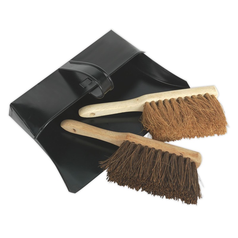 Sealey Dustpan & Brushes Metal