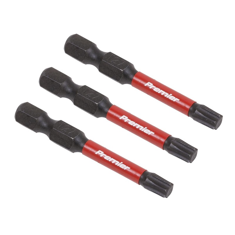 Sealey Premier TRX-Star* T27 Impact Power Tool Bits 50mm - 3pc