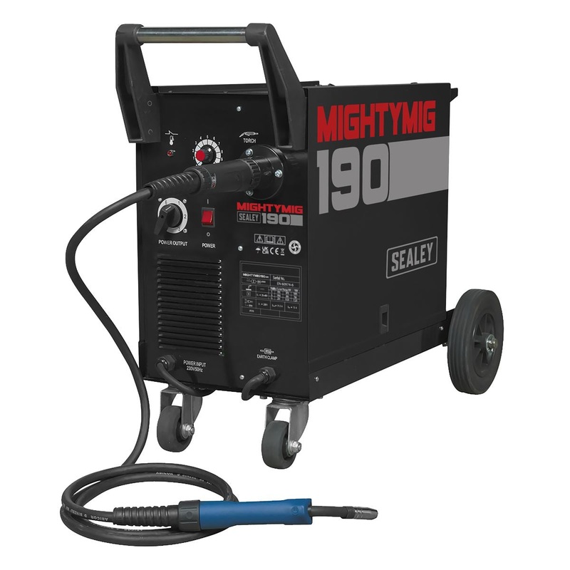 Sealey Professional Gas/Gasless MIG Welder 190A with Euro Torch