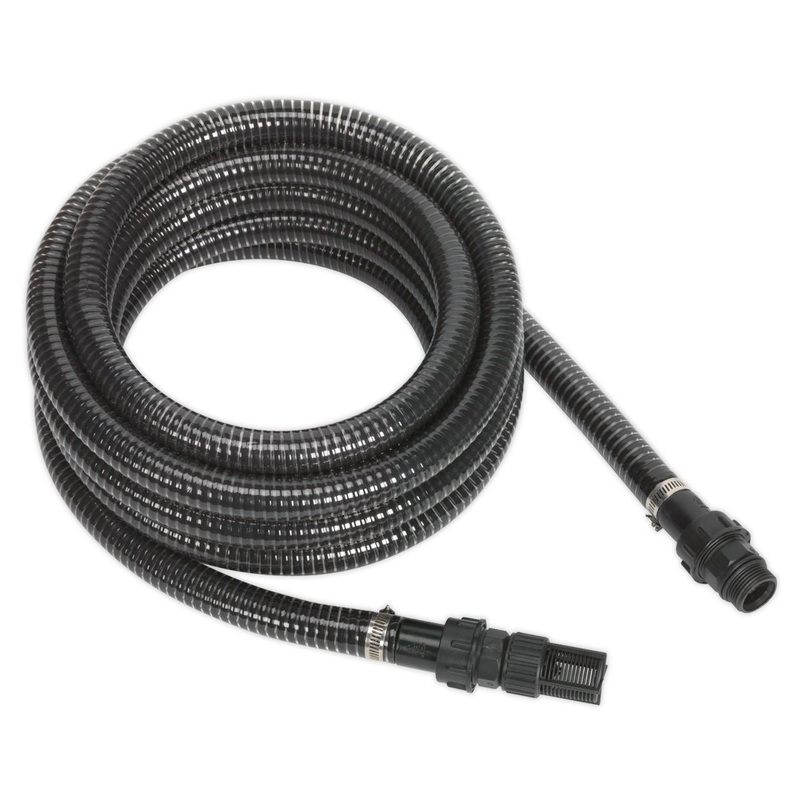 Sealey Solid Wall Suction Hose - 25mm x 7m