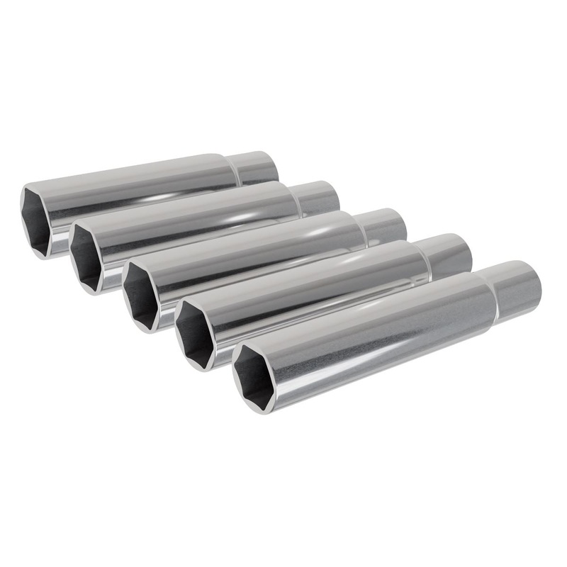 Sealey Extra-Deep Socket Set 15, 16, 17, 18 & 19mm 5pc 3/8"Sq Drive