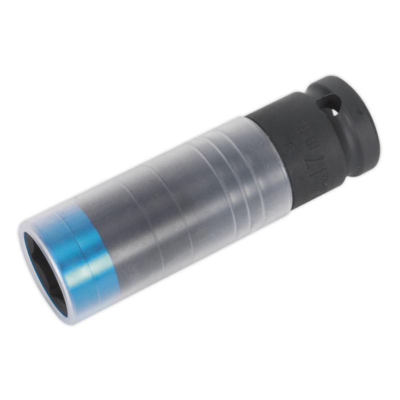 Sealey Premier Alloy Wheel Ultra-Power Impact Socket 17mm 1/2"Sq Drive