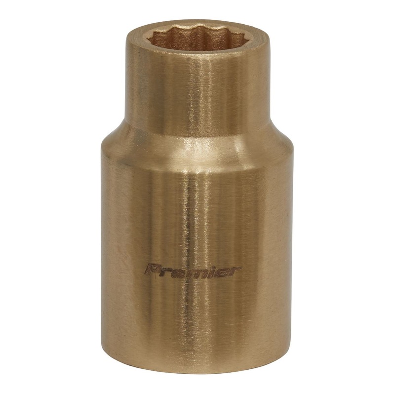Sealey Premier Socket 11mm 1/2"Sq Drive - Non-Sparking WallDrive