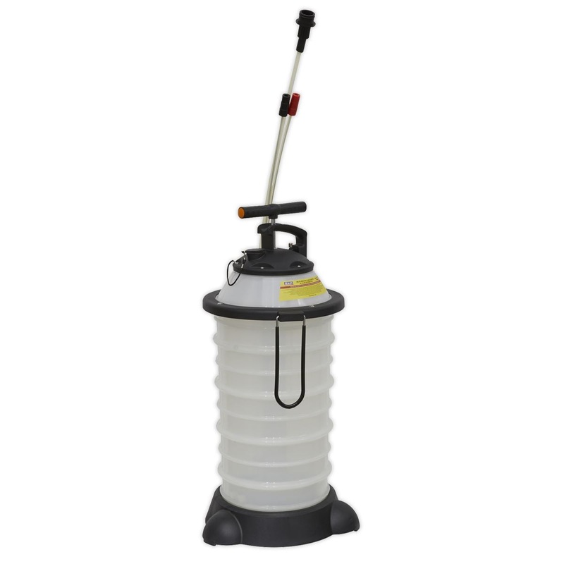 Sealey Vacuum Oil & Fluid Extractor Manual 18L