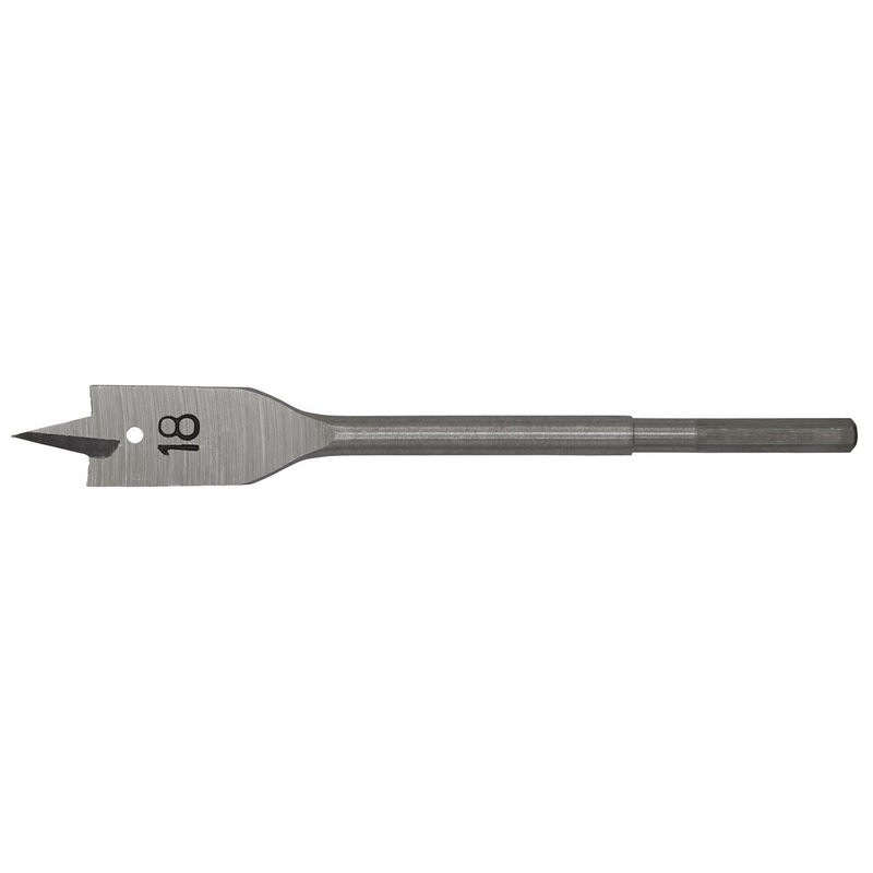 Worksafe by Sealey Flat Wood Bit 18mm x 152mm