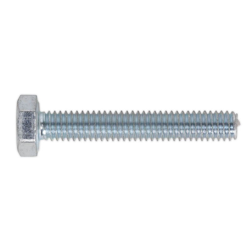 Sealey HT Setscrew M4 x 25mm 8.8 Zinc Pack of 50