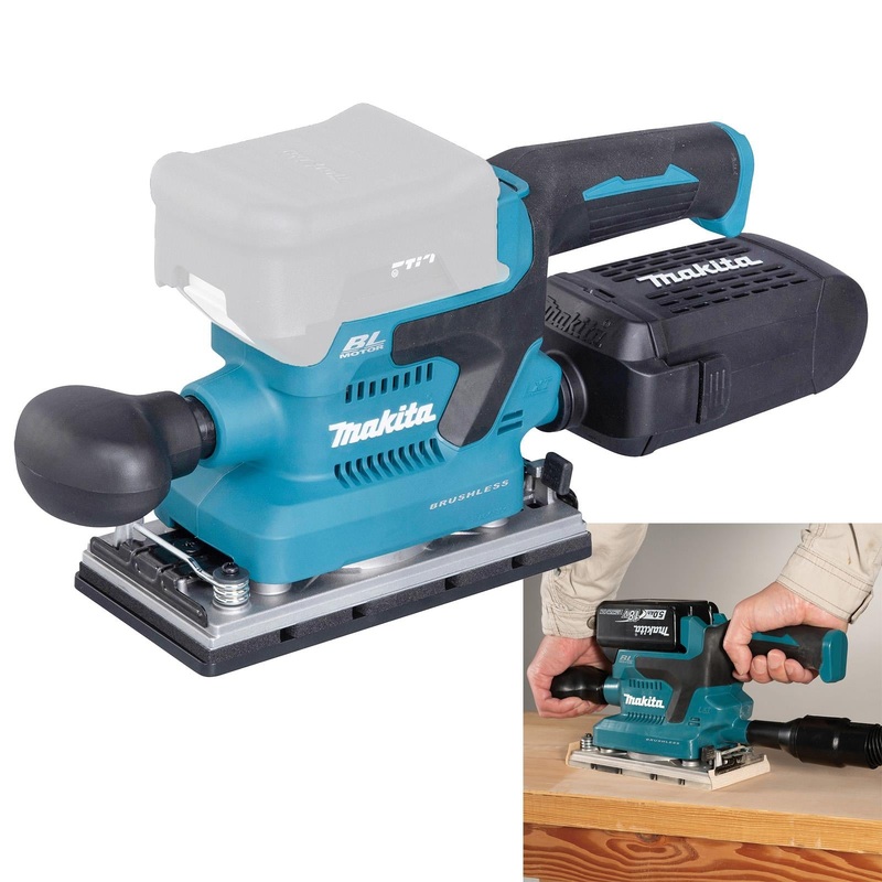 Makita Finishing Sander 18V LXT 185 x 93 mm Cordless Brushless Body Only DBO380Z