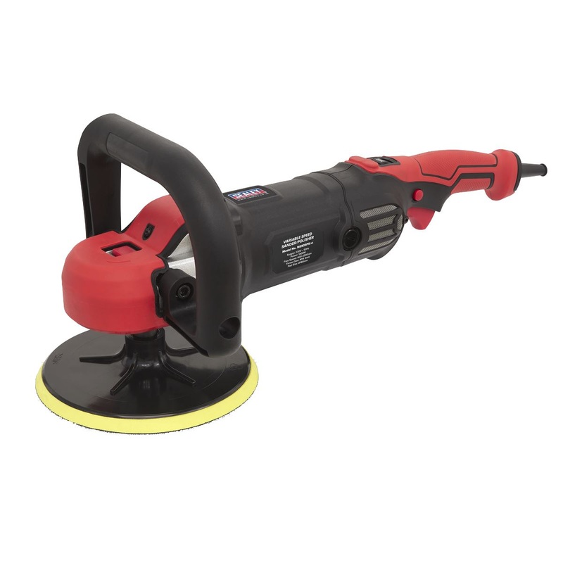 Sealey Sander/Polisher 180mm Variable Speed 1400W/230V