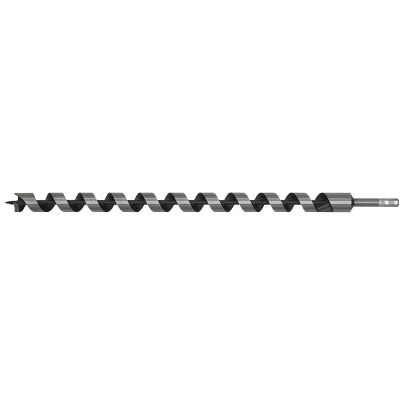 Worksafe by Sealey Auger Wood Drill Bit 28mm x 600mm