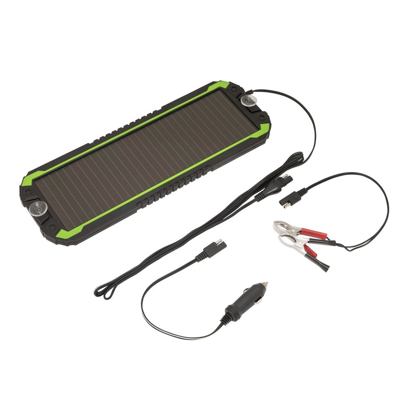 Sealey 12V 1.5W Solar Power Panel Battery Trickle Charger