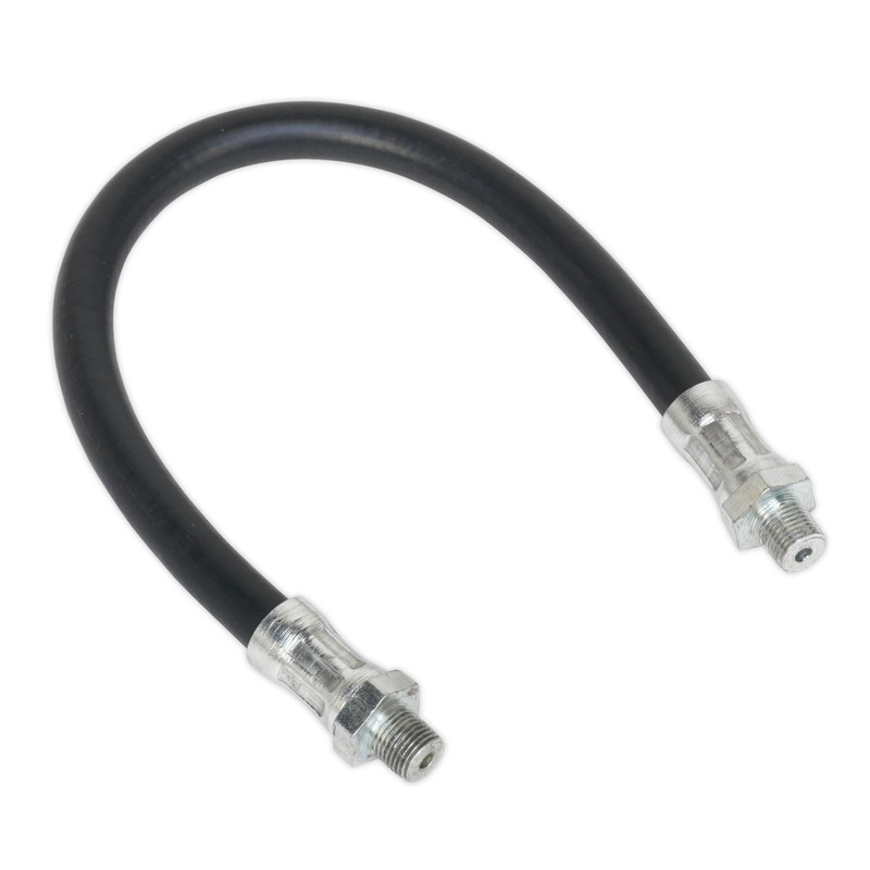 Sealey 300mm Flexible Rubber Hose 1/8" BSP Gas