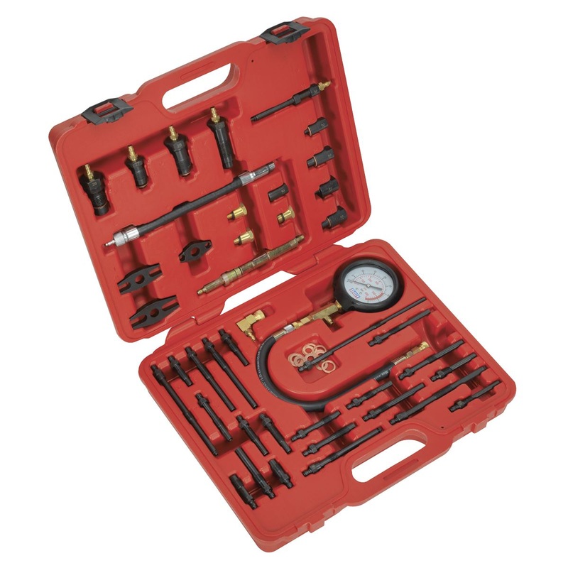 Sealey Petrol and Diesel Master Compression Test Kit