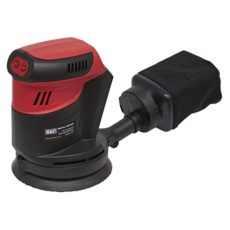 Sealey Orbital Palm Sander 20V SV20 Series 125mm - Body Only