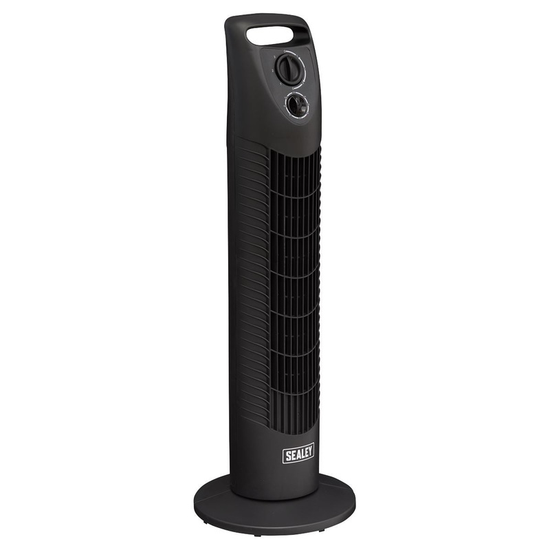 Sealey Oscillating Tower Fan 3-Speed 30" 230V