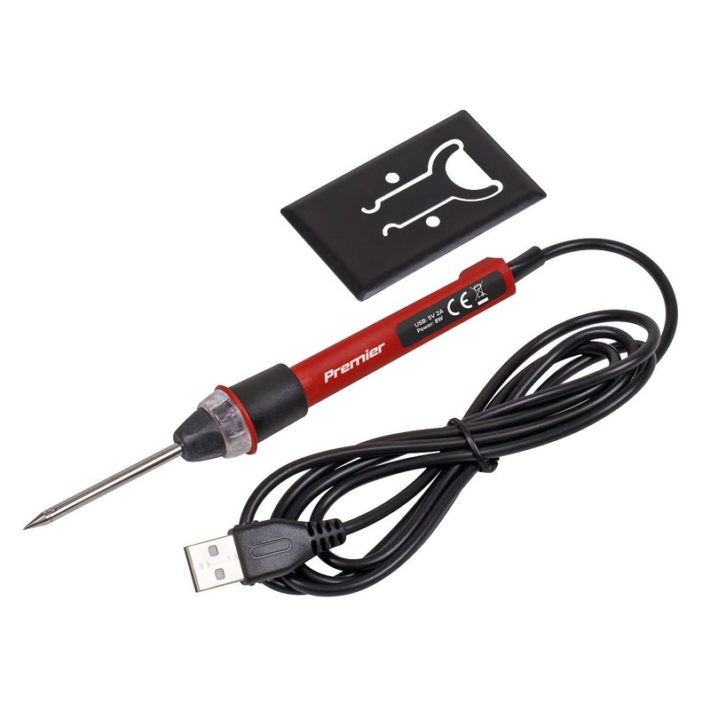 Sealey Premier Soldering Iron USB 8W