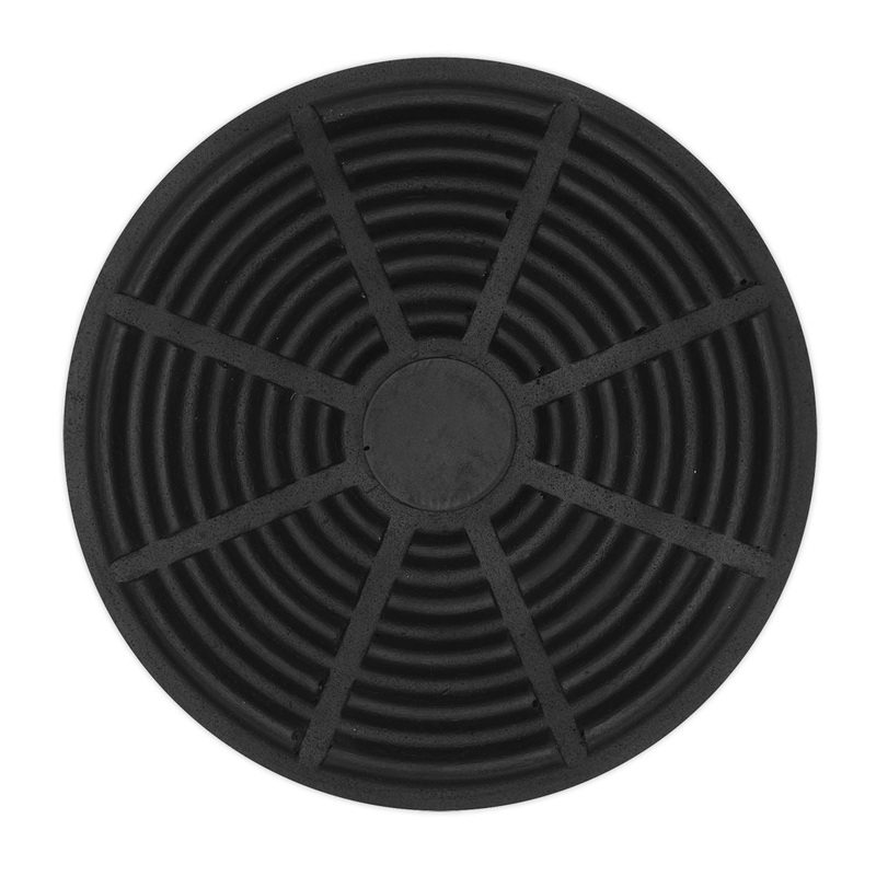 Sealey Safety Rubber Trolley Jack Pad Type A To Fit 138-142mm Saddle