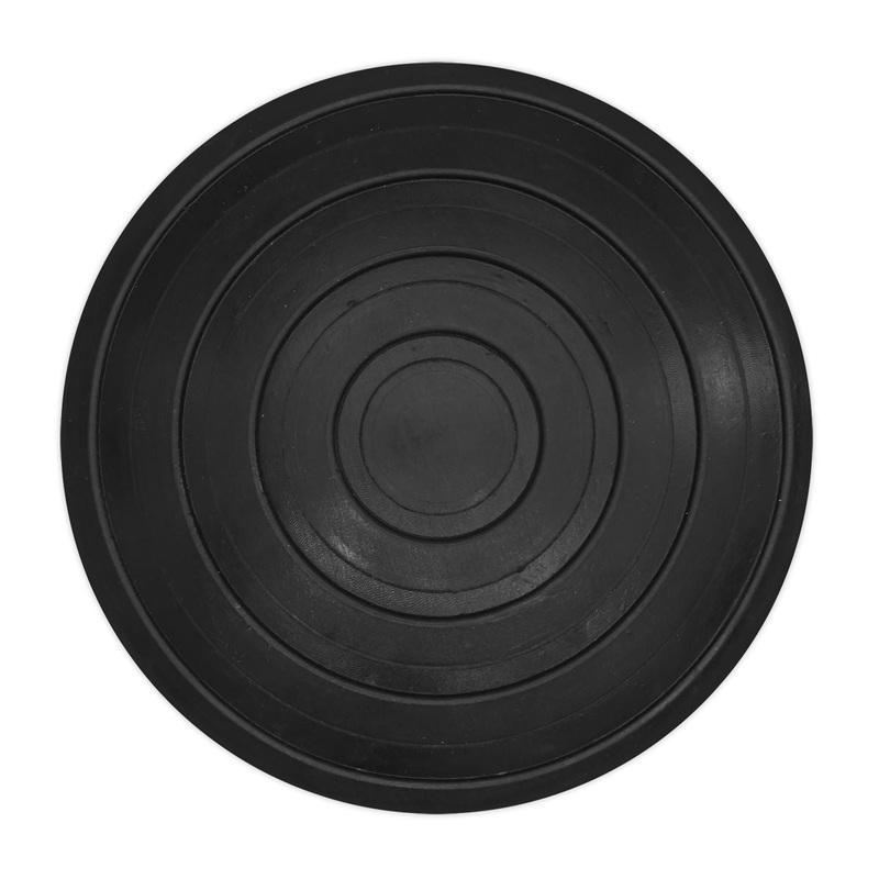 Sealey Safety Rubber Trolley Jack Pad Type C To Fit 95mm Saddle