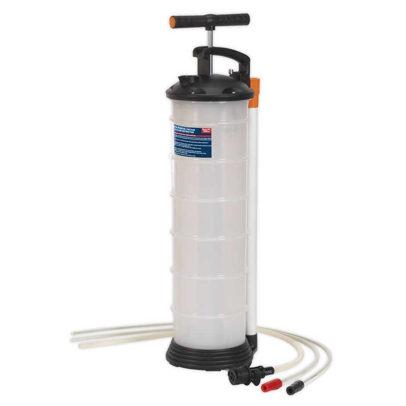 Sealey Vacuum Oil & Fluid Extractor Manual 6.5L