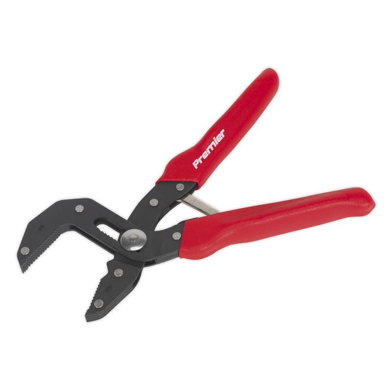 Sealey 175mm Self Adjusting Multi Grip Pliers Phosphate Corrosion Resistance