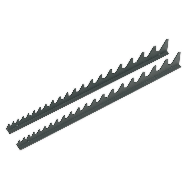 Sealey 2 Piece Sharks Teeth Spanner Rack Capacity 20 Spanners