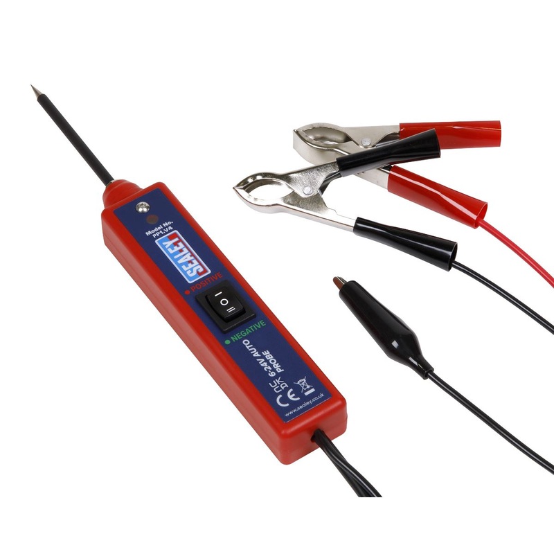 Sealey 6-24V Auto Probe Mechanic Garage Electrician Vehicle Circuit Tester Power