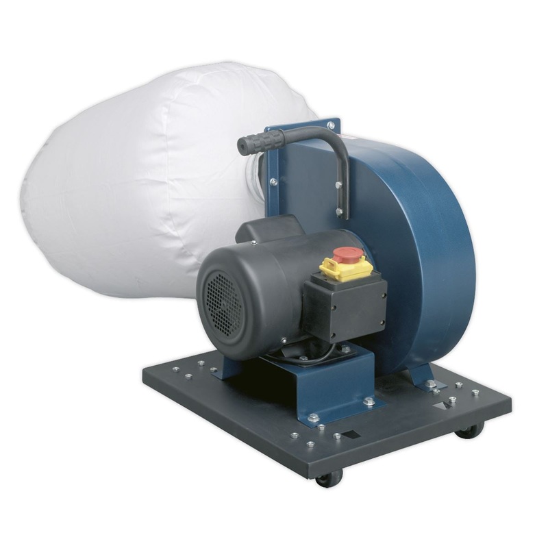 Sealey Dust and Chip Extractor 1HP 230V 750W