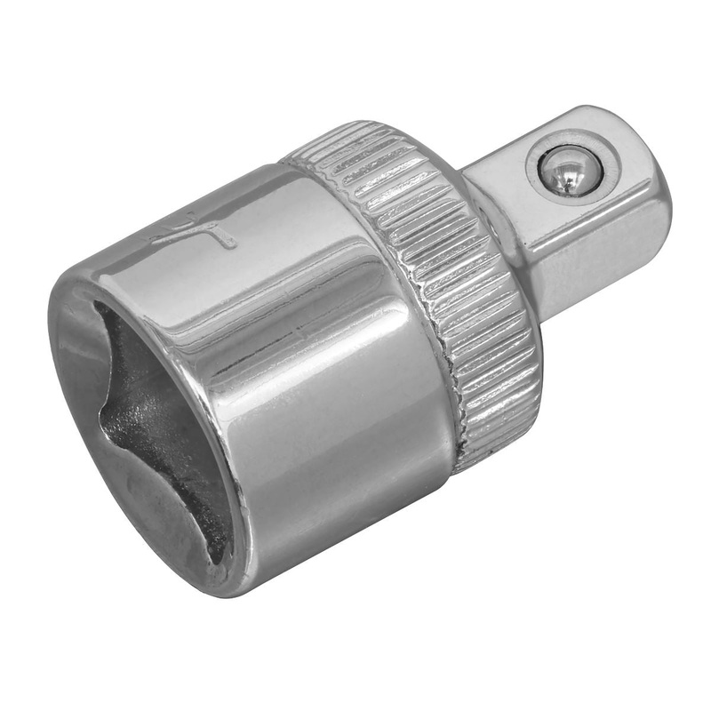 Sealey Socket Adaptor 3/8" Female to 1/4" Male Reducer Converter