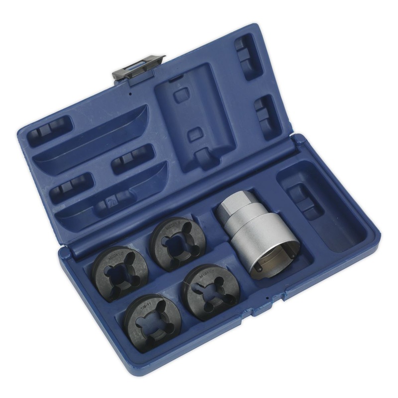 Sealey Wheel Bolt Thread Restorer Kit Damaged Commercial Reverse Action