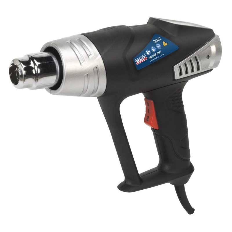Sealey 2 Step Hot Air Gun Kit 350C/600C 2000W