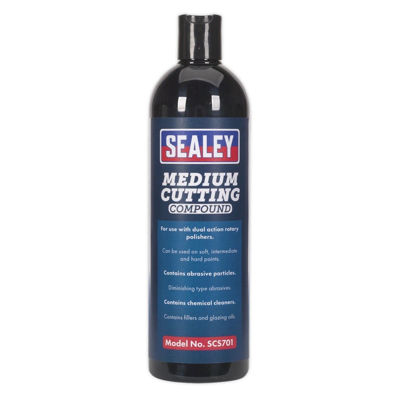 Sealey Cutting Compound Medium 500ml Polishing