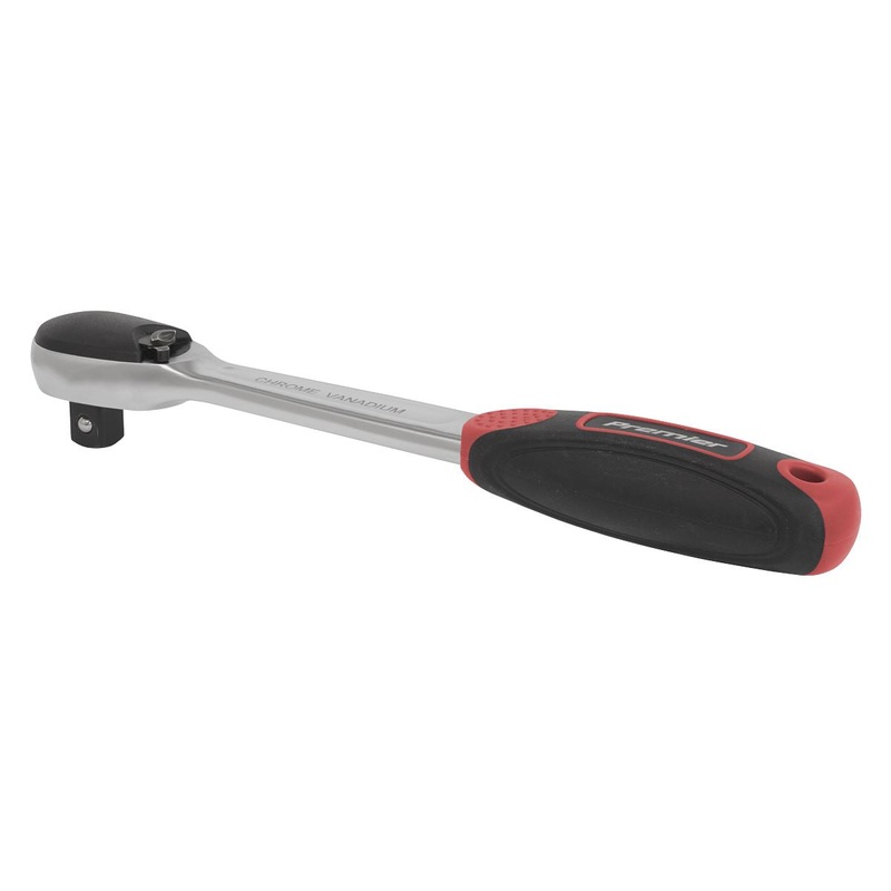Sealey Premier Ratchet Wrench 1/2"Sq Drive Dust-Free Flip Reverse - Platinum Series