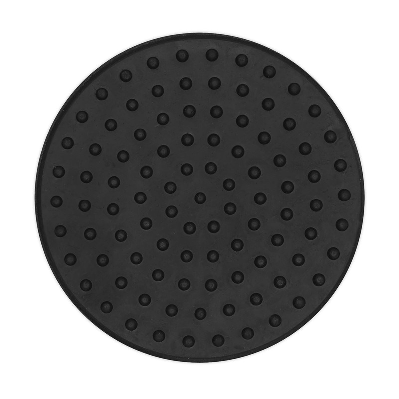 Sealey Safety Rubber Trolley Jack Pad Type B To Fit 98-105mm Saddle
