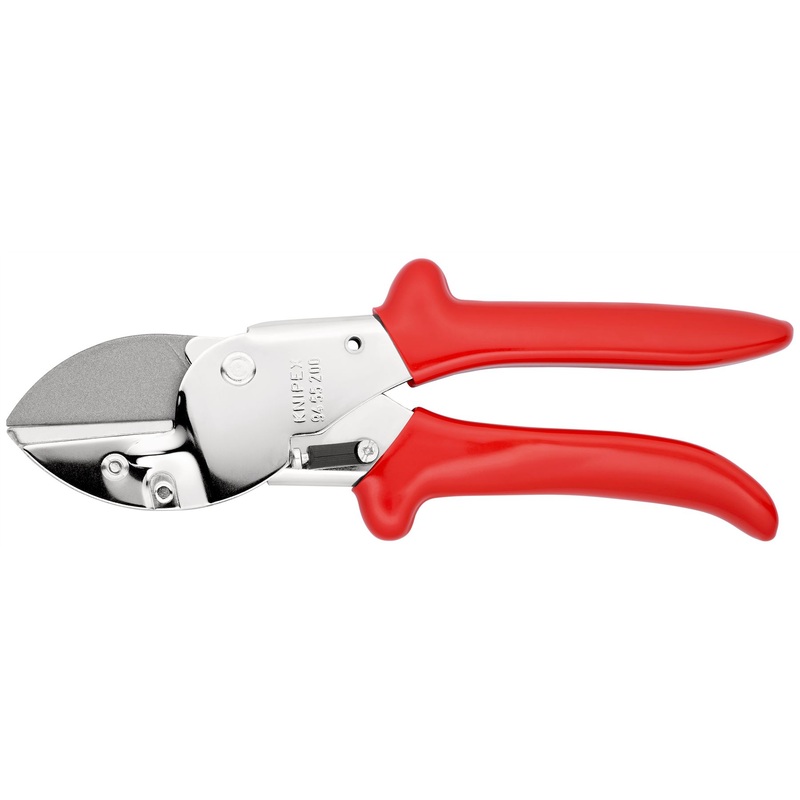 Knipex Anvil Shears 200mm Chrome Plated with Plastic Grips 94 55 200