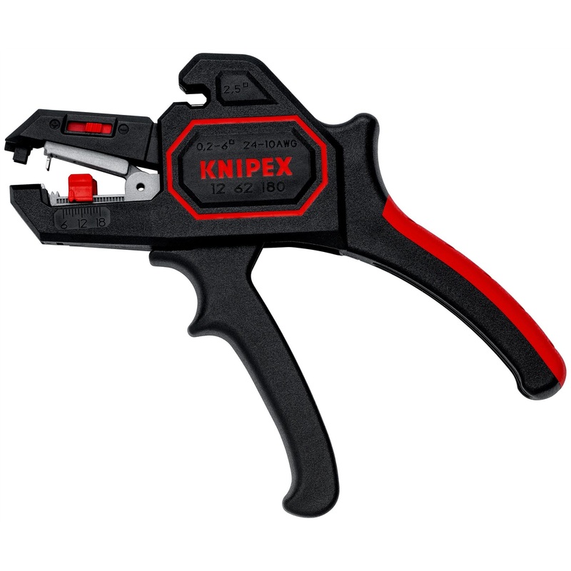 Knipex Automatic Insulation Wire Stripper 180mm Self Adjusting 12 62 180