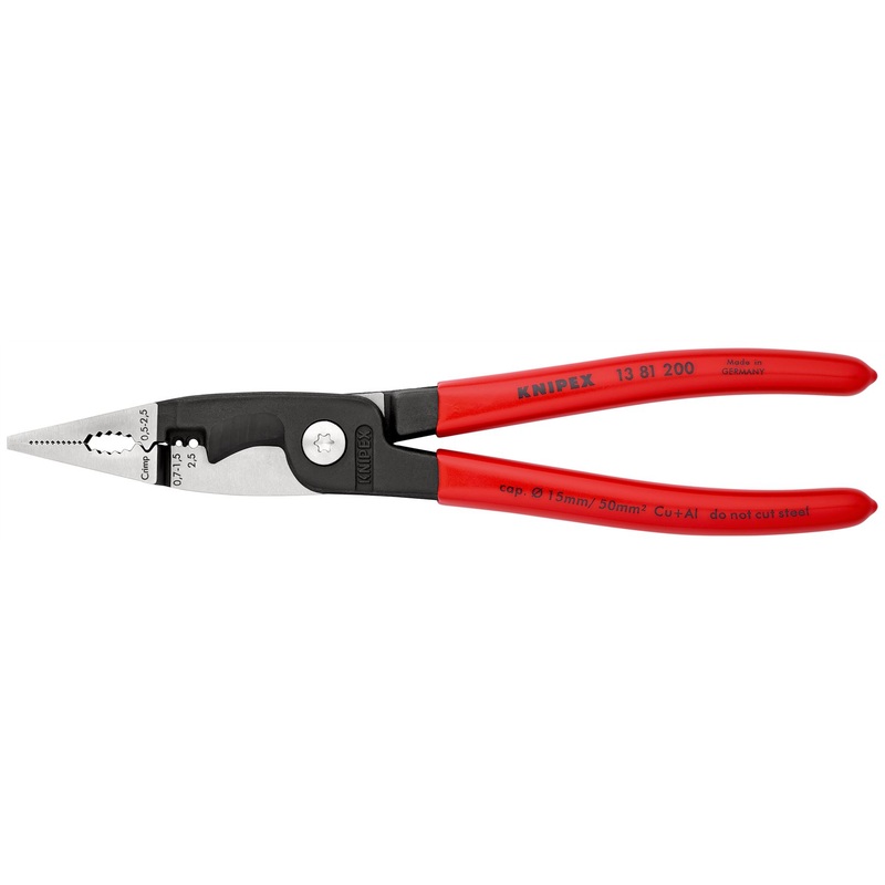 Knipex Piers for Electrical Installation 200mm 13 81 200