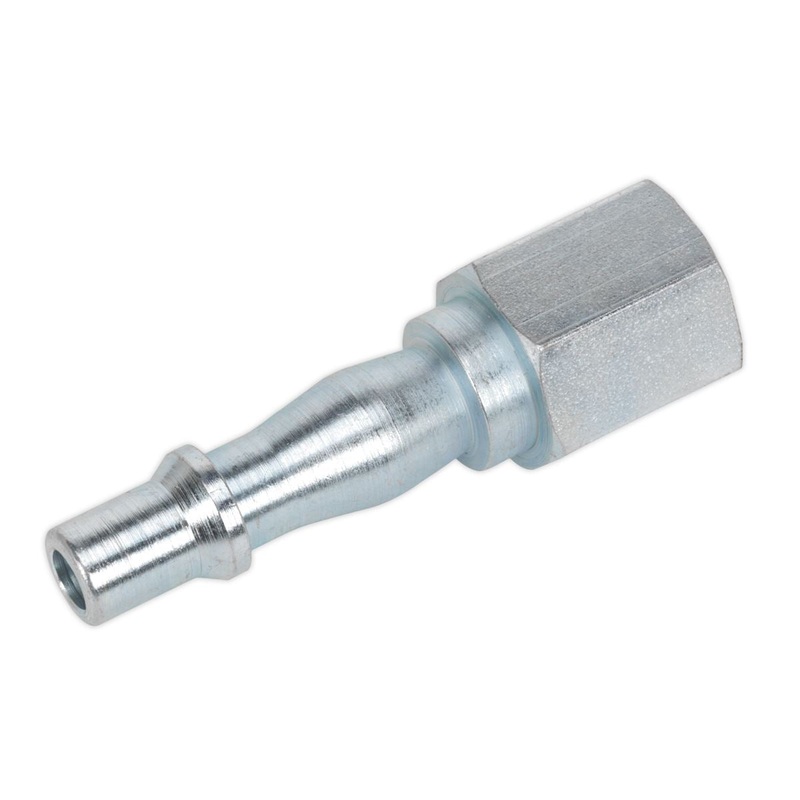 Sealey 5 Pack 1/4" BSP Female Screwed Bayonet Adaptor Air Line Fitting Connector