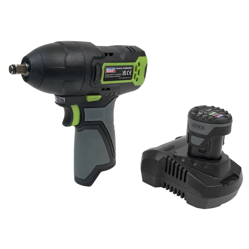 Sealey Cordless Impact Wrench 3/8"Sq Drive 10.8V 2Ah SV10.8 Series