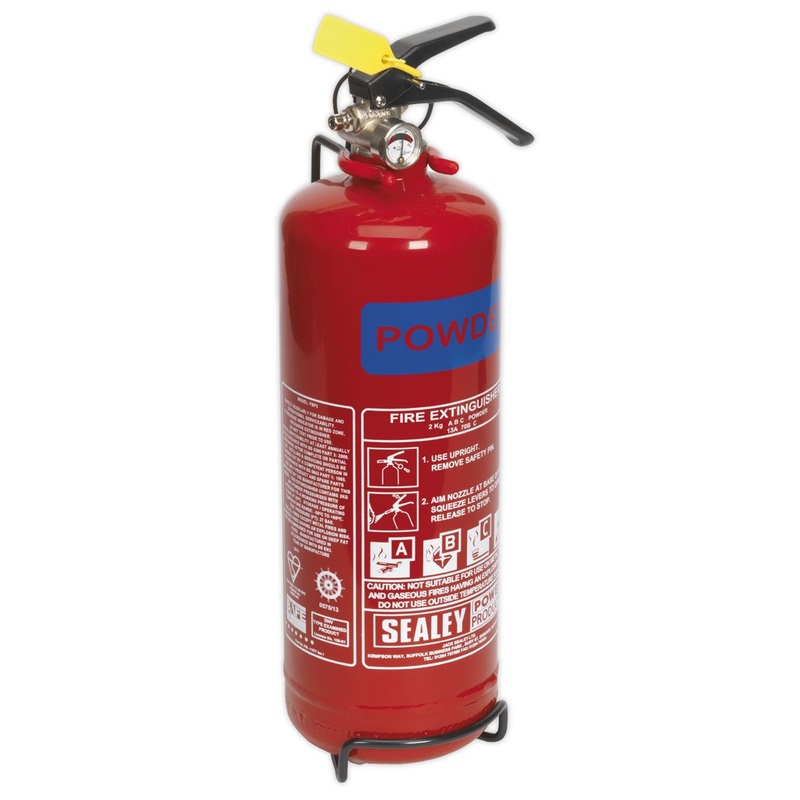 Sealey Fire Extinguisher 2kg Dry Powder