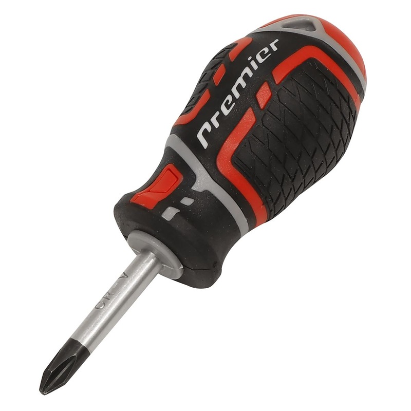Sealey Premier Screwdriver Pozi #2 x 38mm GripMAX