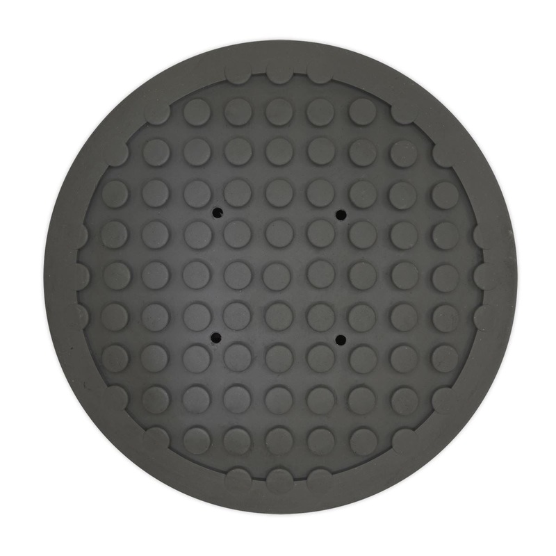 Sealey Safety Rubber Trolley Jack Pad Type C To Fit 139-140mm Saddle