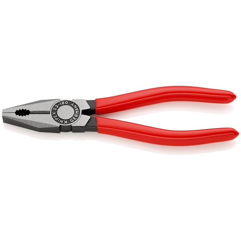 KNIPEX Combination Pliers 180mm Plastic Coated 03 01 180 SB