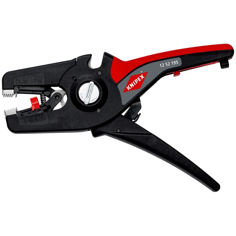 Knipex PreciStrip 16 Automatic Insulation Stripper 195mm Wire Stripping Pliers 12 52 195 SB