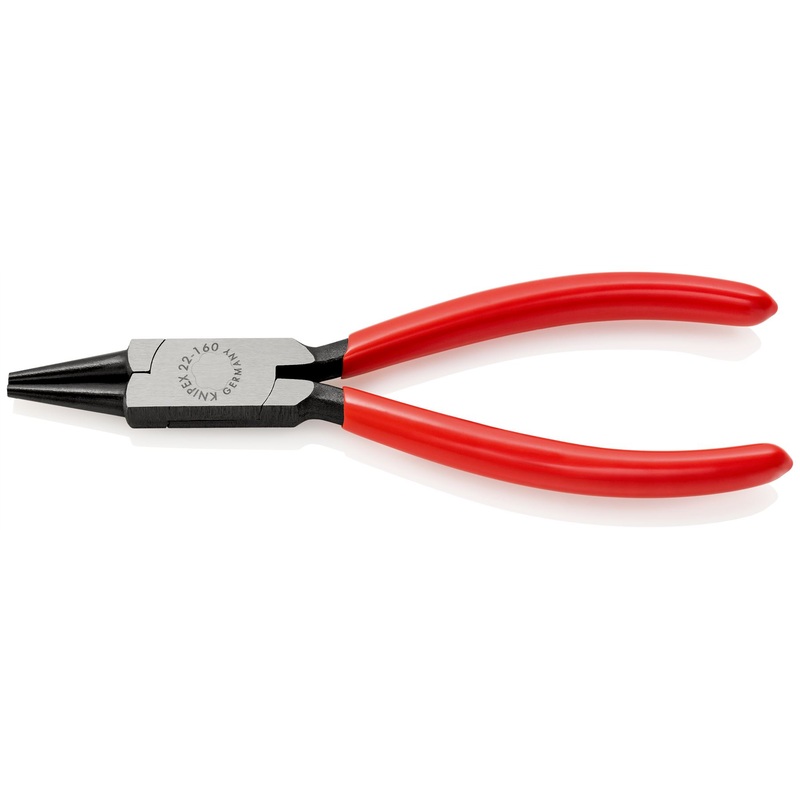 KNIPEX Round Nose Pliers 160mm Plastic Coated 22 01 160 SB