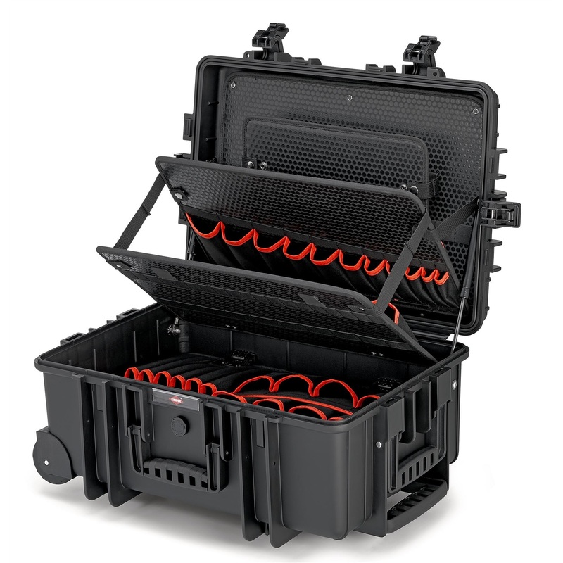 KNIPEX Tool Case Robust45 Move Fit to Fly Tool Box Dustproof and Watertight 00 21 37 LE