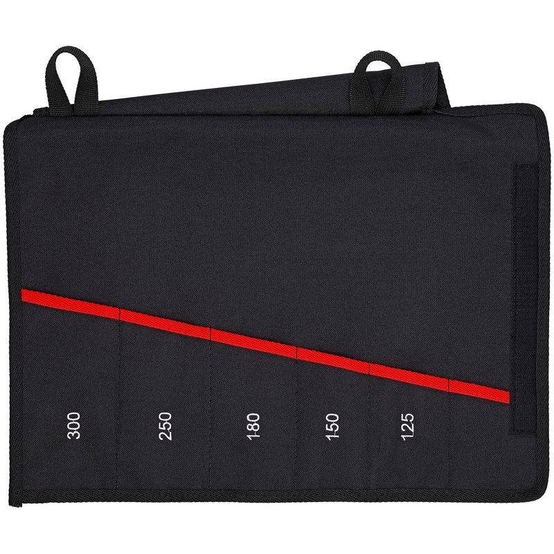 KNIPEX Tool Roll for Pliers Wrenches Empty 6 Compartments 440mm 00 19 55 S4 LE