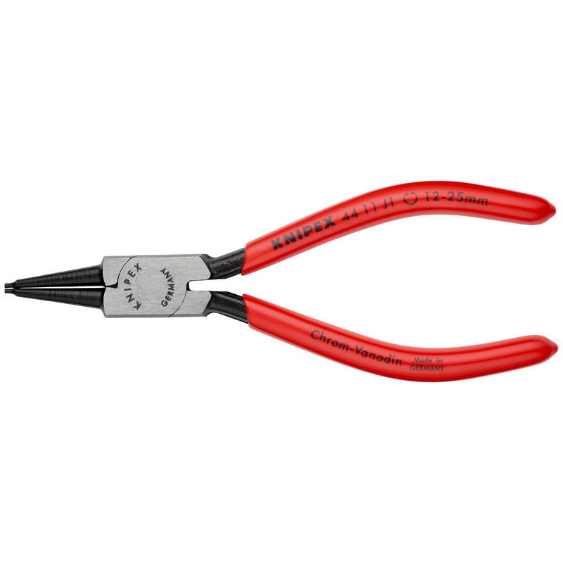 KNIPEX Circlip Pliers for Internal Circlips in Bore Holes 140mm 1.3mm Diameter Tips 44 11 J1
